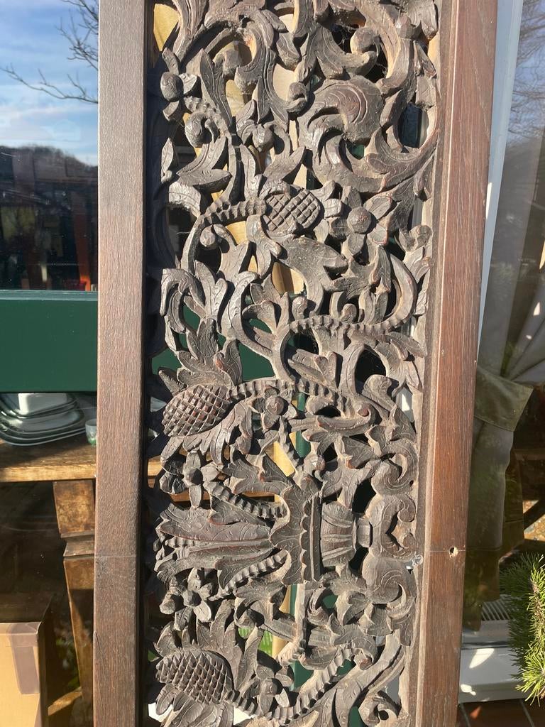 Teakhouten Paneel - 2 Meter Hoog, Ophalen, Gebruikt