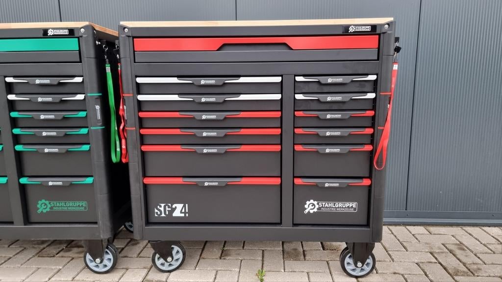 stahlgruppe gereedschapwagen Vol gereedschap