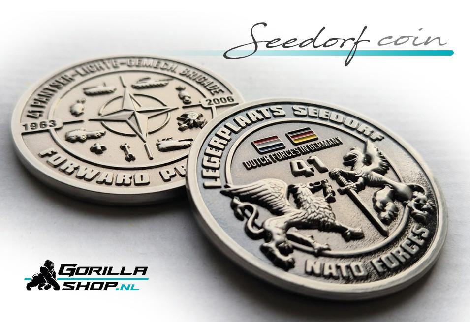 COINS laten maken?, Ophalen of Verzenden, Landmacht, Nederland, Embleem of Badge