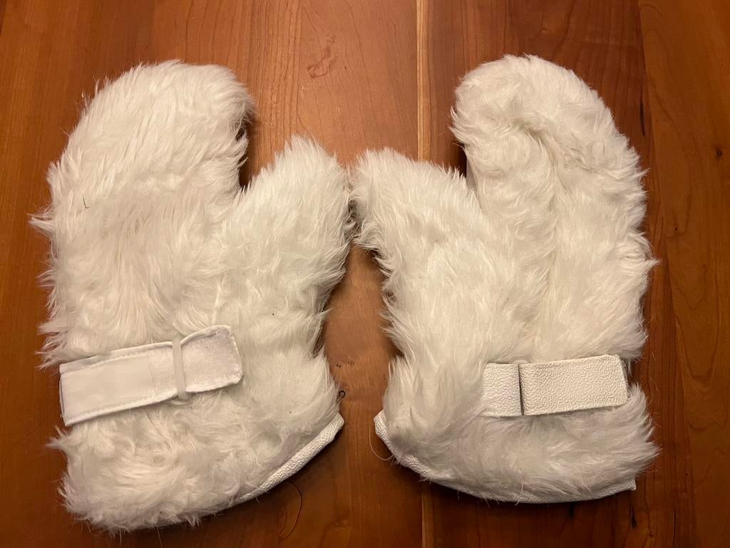 Handschoenen bont, Ophalen, Zo goed als nieuw, Carnaval