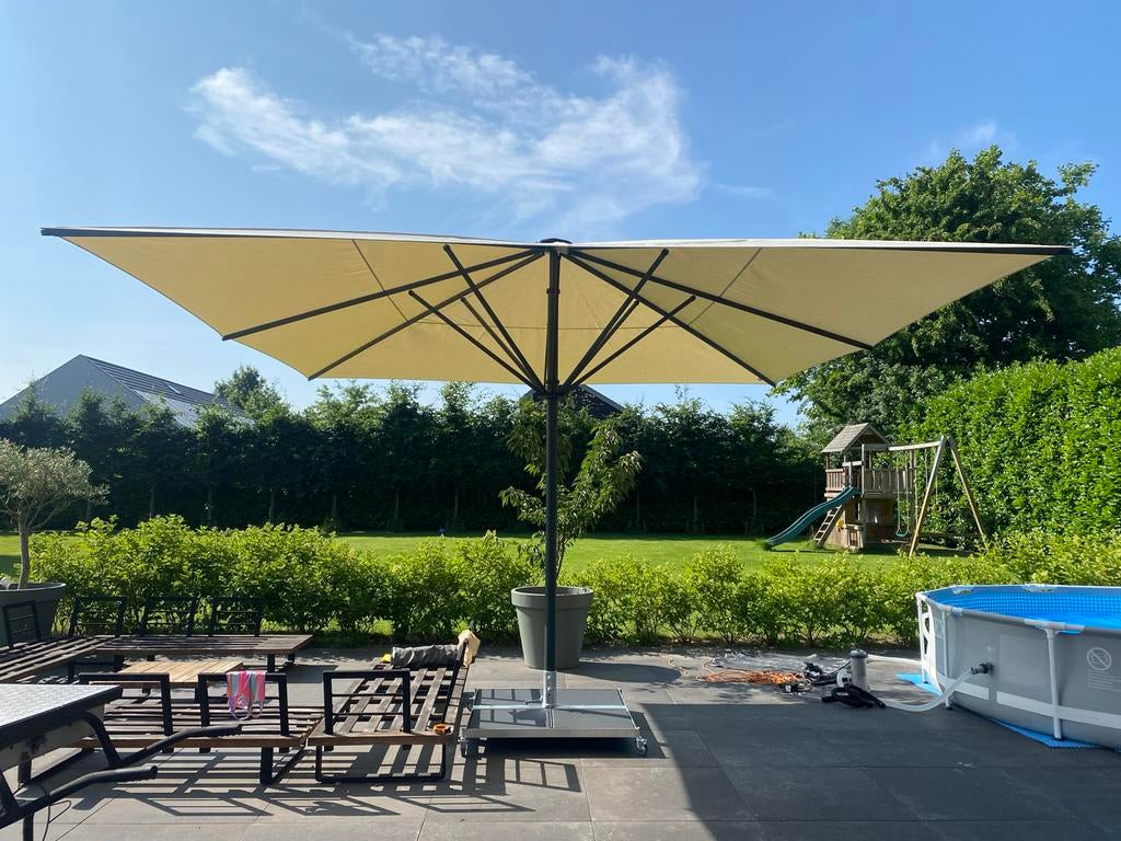 Horeca Parasols - Groot assortiment, Tuin en Terras, Parasols, Nieuw, Zweefparasol, 3 tot 4 meter, Kantelbaar, Ophalen of Verzenden