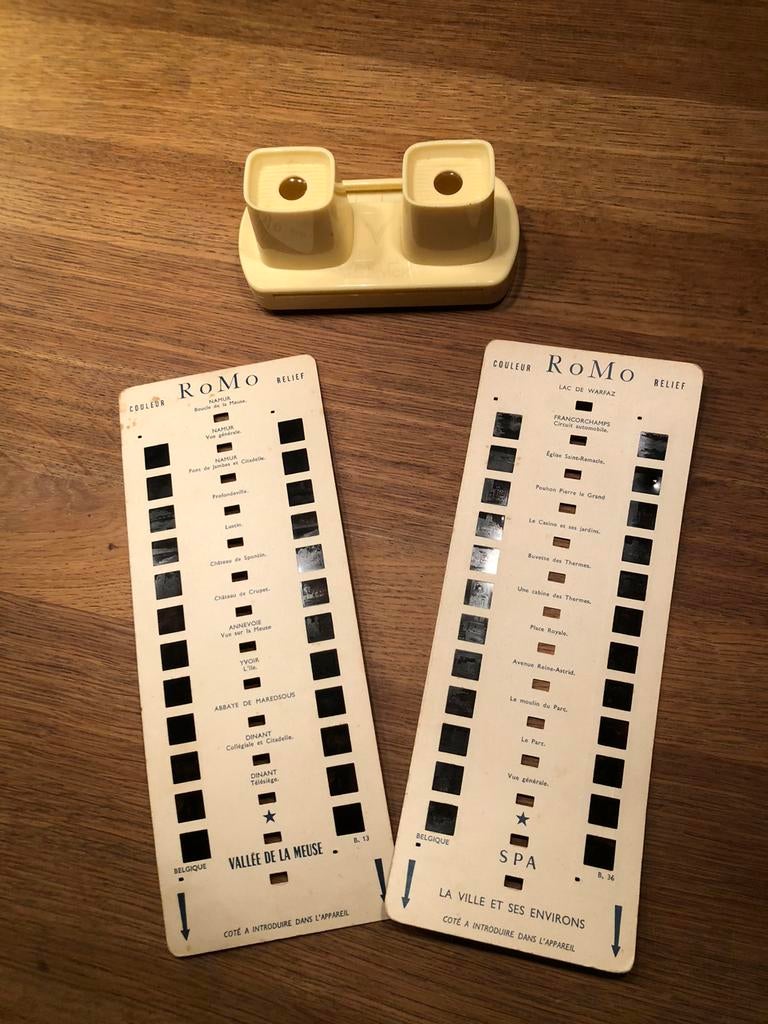 Vieuwmaster Stereoscope met 2 kaarten, Ophalen of Verzenden, Zo goed als nieuw