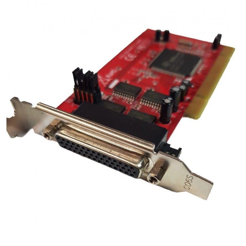 QUAD H104-00B PCI CARD, Computers en Software, Netwerkkaarten, Gebruikt, Ophalen of Verzenden