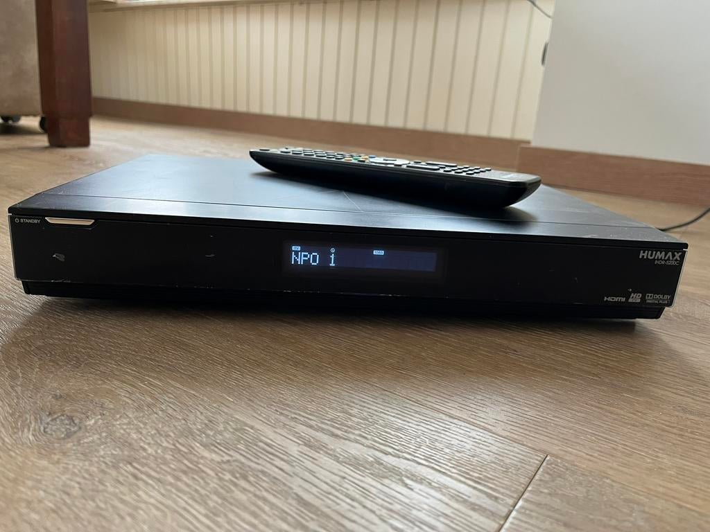 Humax i-HDR 5200C decoder en harddiskrecorder voor Ziggo, Ophalen of Verzenden, Zo goed als nieuw