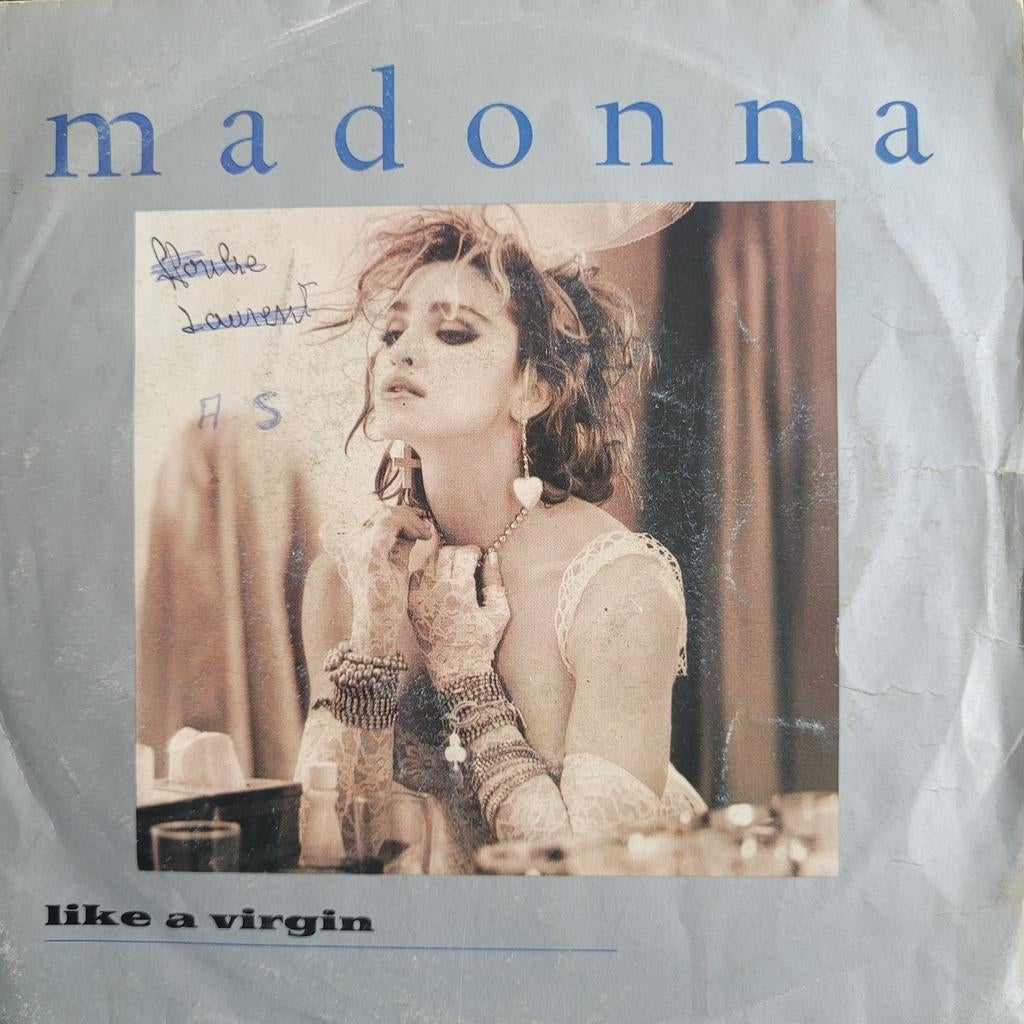 Madonna like a virgin, Cd's en Dvd's, Vinyl Singles, Ophalen of Verzenden, Gebruikt, 7 inch, Pop