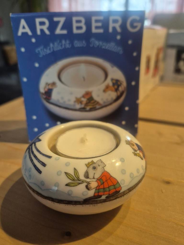 Arzberg Waxinelichthouder Porselein, Ophalen, Zo goed als nieuw
