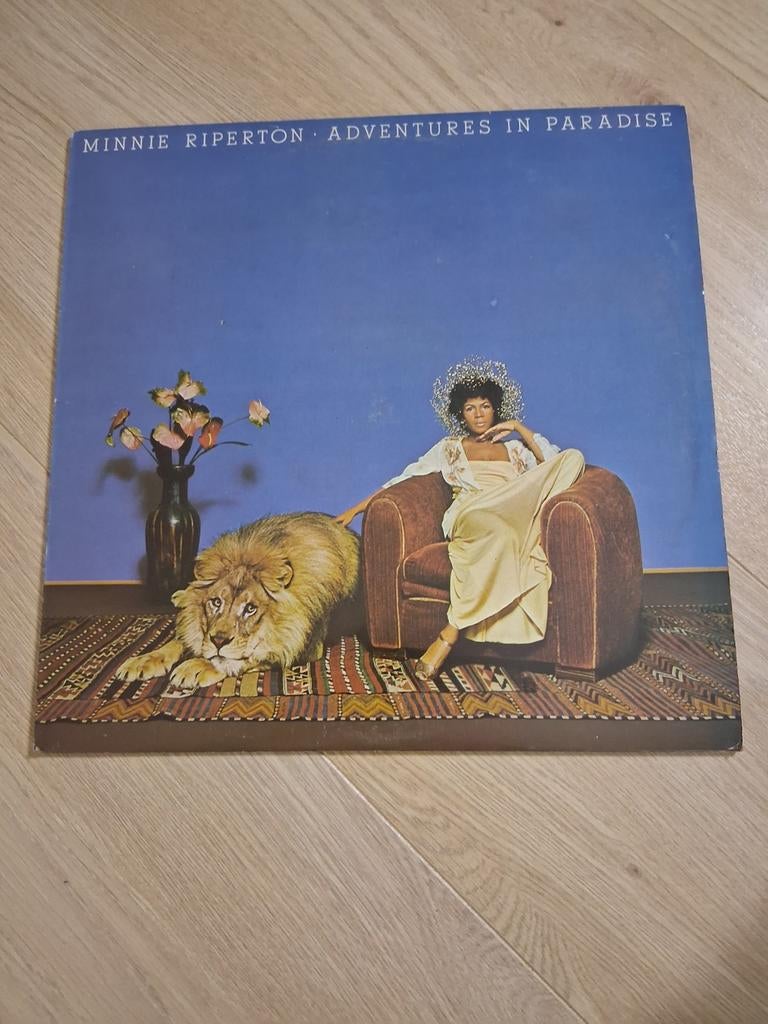 Minnie Riperton - Adventures in Paradise LP, Ophalen of Verzenden, 1960 tot 1980, Gebruikt, 12 inch