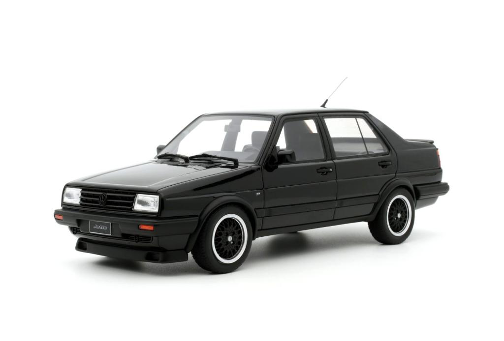 VW Jetta MK2 1987 Zwart OTTO MOBILE SCHAAL 1/18 OT1021, Hobby en Vrije tijd, Modelauto's | 1:18, Verzenden, Nieuw, Auto, OttOMobile