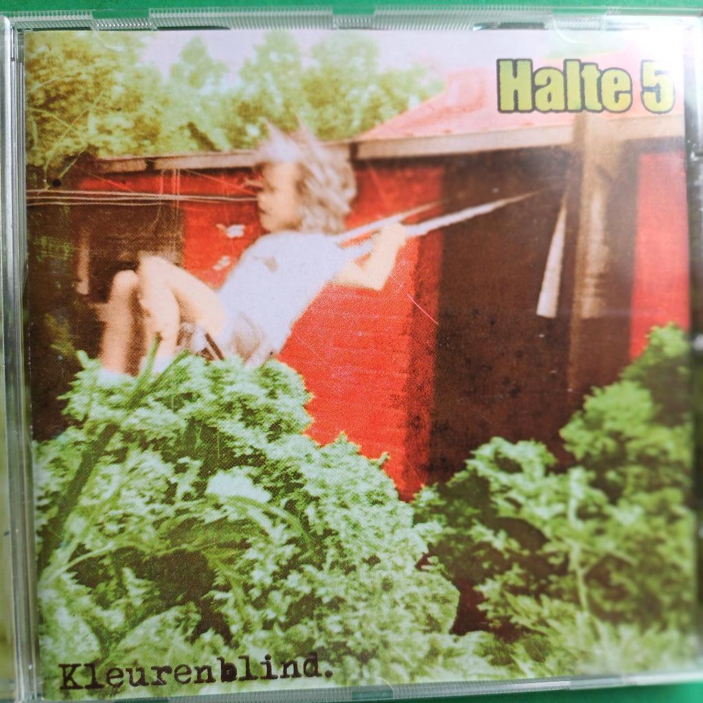 HALTE 5 - KLEURENBLIND, Cd's en Dvd's, Cd's | Nederlandstalig, Ophalen of Verzenden, Zo goed als nieuw, Overige genres