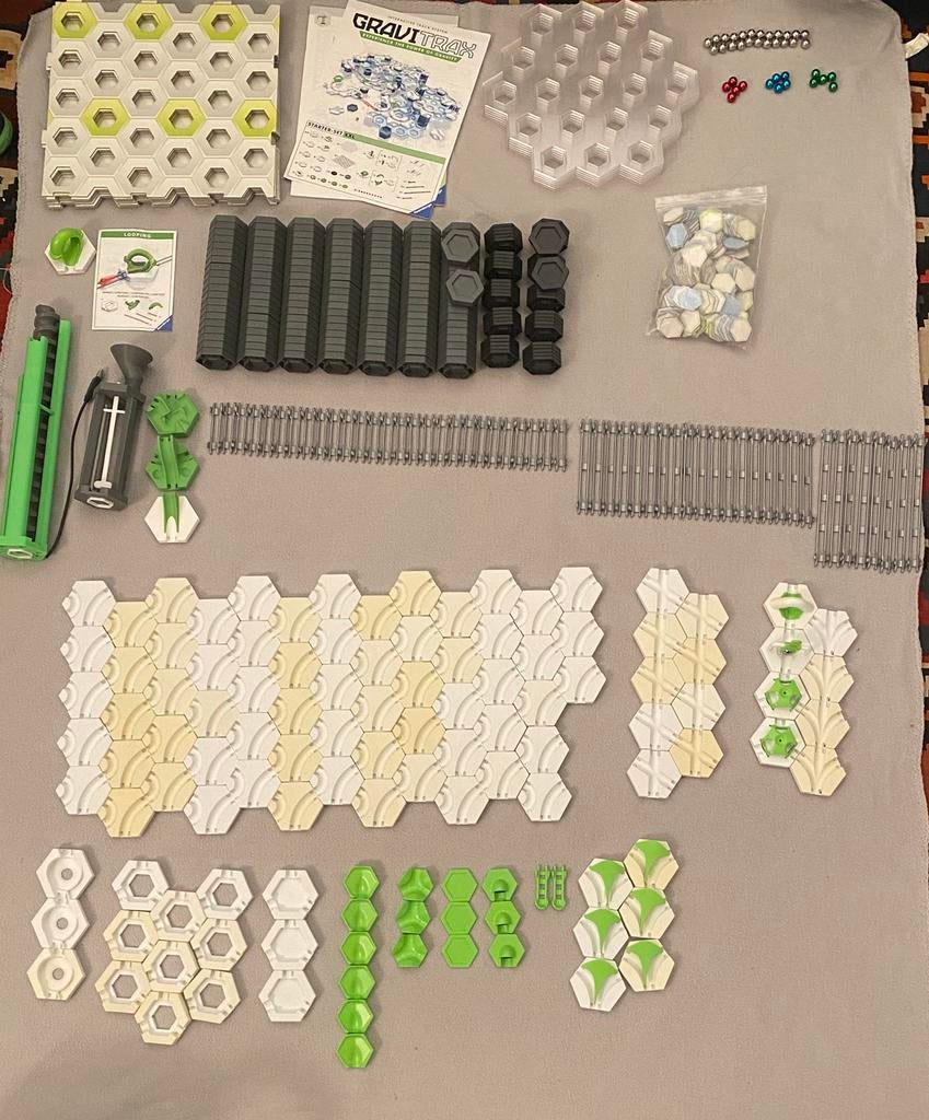 GIGA VEEL gravitrax Starter Set XXL en extras, Ophalen of Verzenden, Zo goed als nieuw, Bouwen