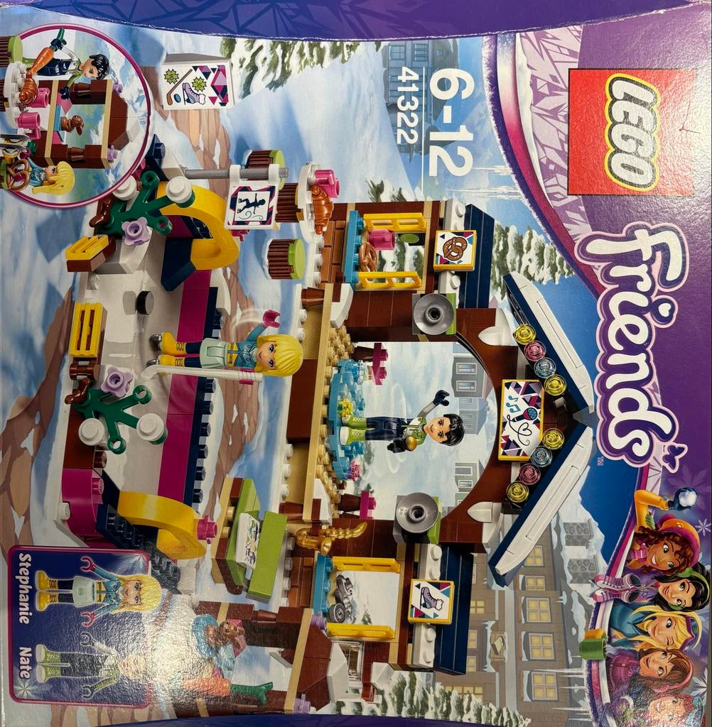 Lego Friends Wintersport IJsbaan 41322, Ophalen, Gebruikt, Complete set, Lego