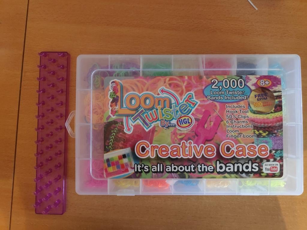 Loom elastiekjes + extra loom haak rekje, Ophalen of Verzenden