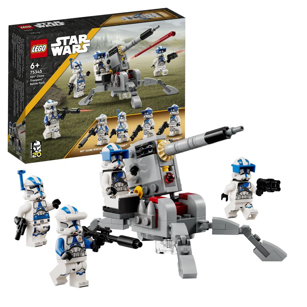 LEGO 75345 Star Wars 501ste Clone Troopers Battle Pack, Ophalen of Verzenden, Nieuw, Complete set, Lego