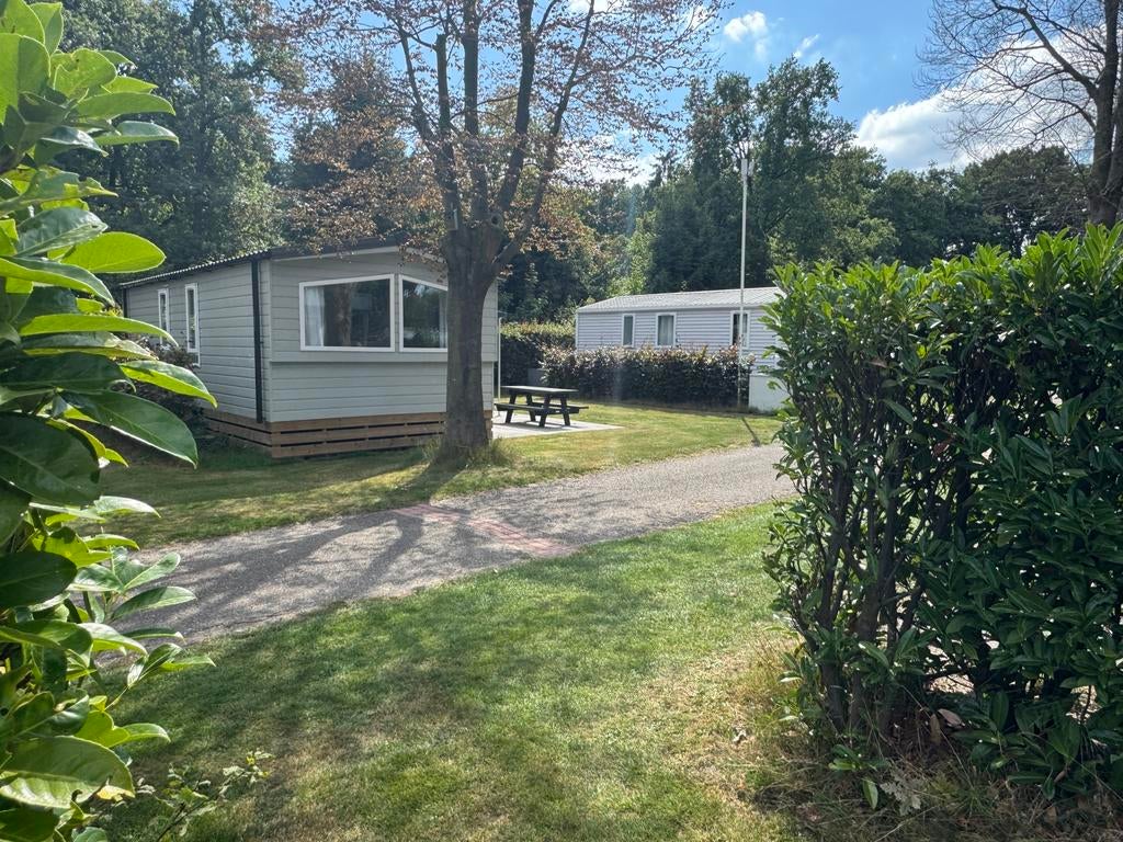 Chalet, Dglas, CV, winterluifel en terras, Caravans en Kamperen, Stacaravans, Tot en met 4