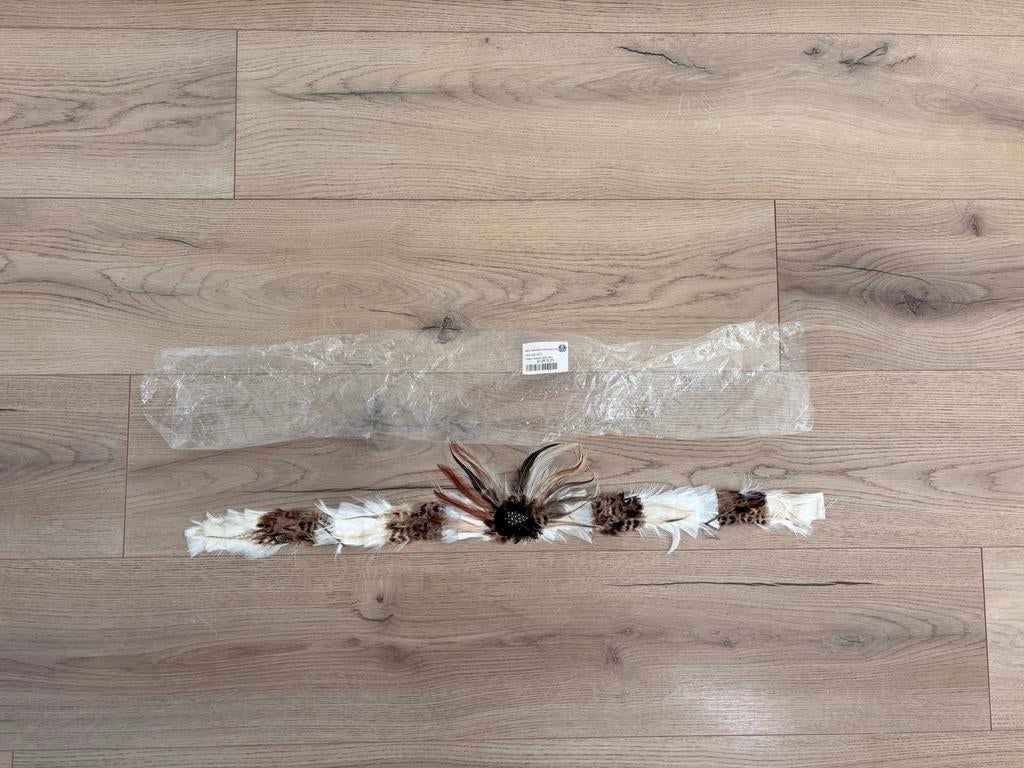 Indianen Veer Hoofdband Carnaval Accessoire, Ophalen of Verzenden, Nieuw, One size fits all, Hoed