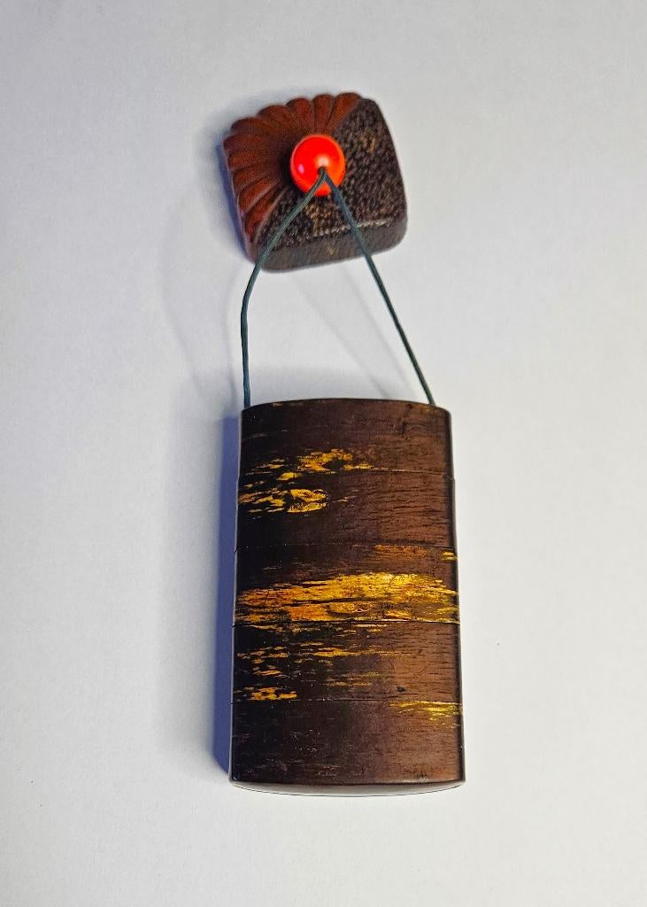 Een Japanse inrō-set, Antiek en Kunst, Ophalen of Verzenden