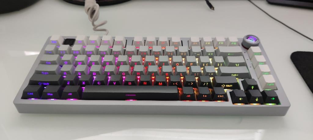 Leobog hi75 aluminium keyboard, Nieuw, Ophalen of Verzenden, Qwerty, Bedraad