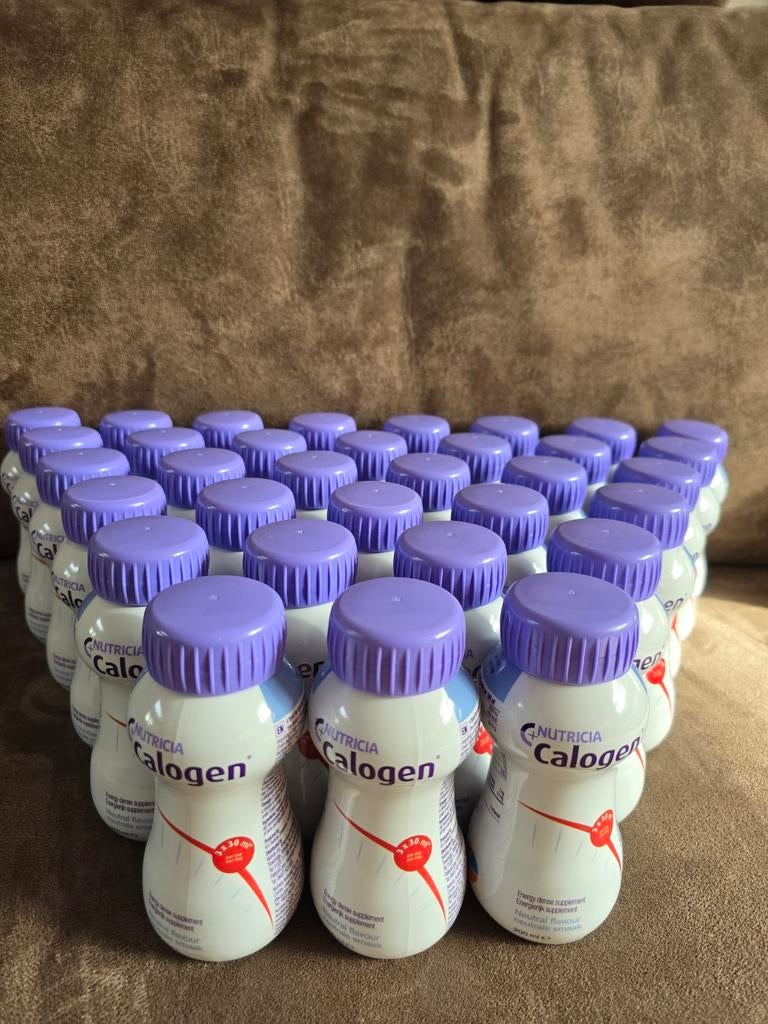 Nutricia Calogen, 33 flesjes, Ophalen of Verzenden