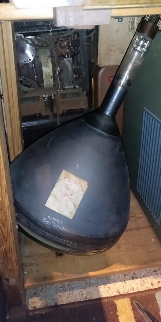 Philips MW31-74 Beeldbuis - Jaren 50 TV, Audio, Tv en Foto, Vintage Televisies, Gebruikt, Minder dan 40 cm, Philips, Ophalen of Verzenden