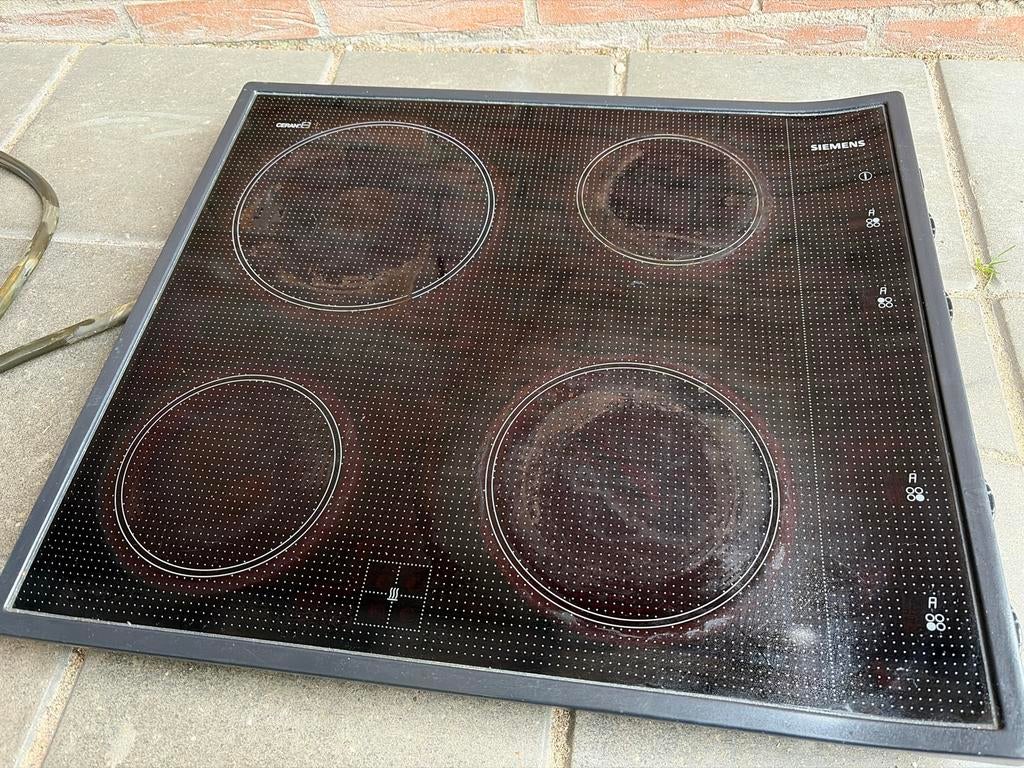 Siemes Ceran kookplaat, Ophalen, Gebruikt, 4 kookzones, Gas
