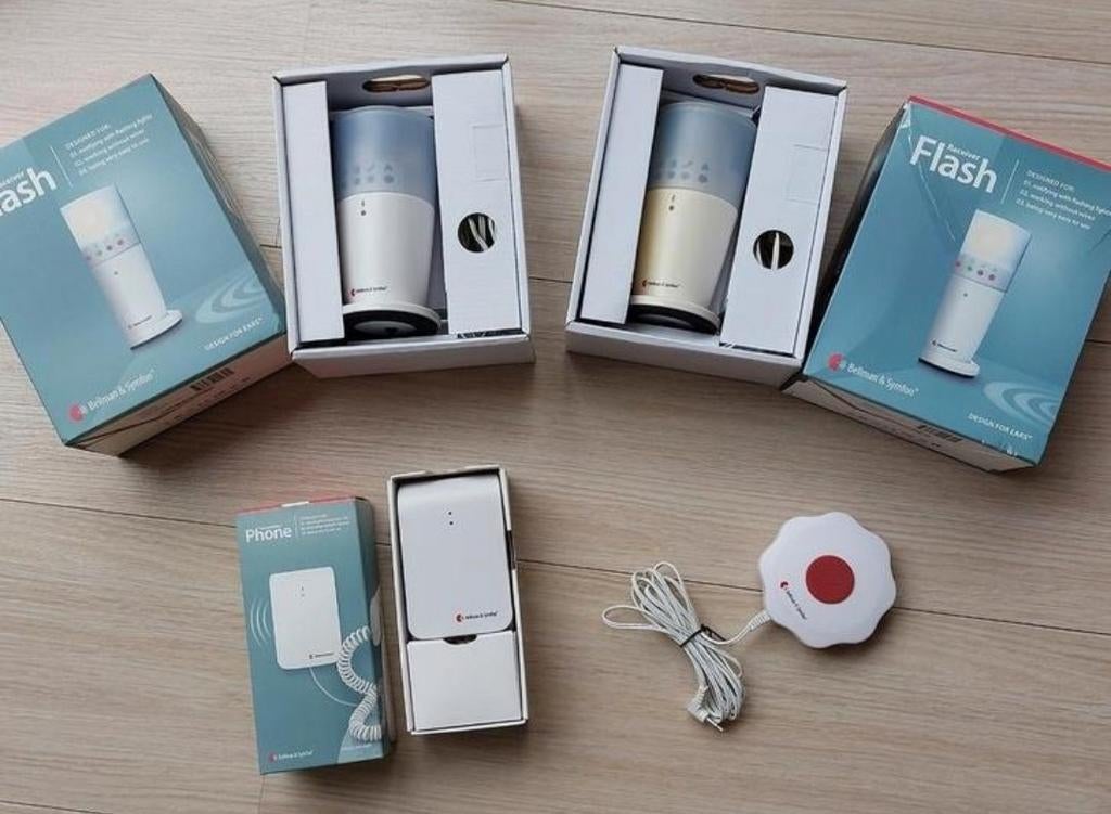 Bellman & Symfon flash receiver telefoontransmitter, Ophalen of Verzenden, Zo goed als nieuw, Compleet systeem, Overige soorten