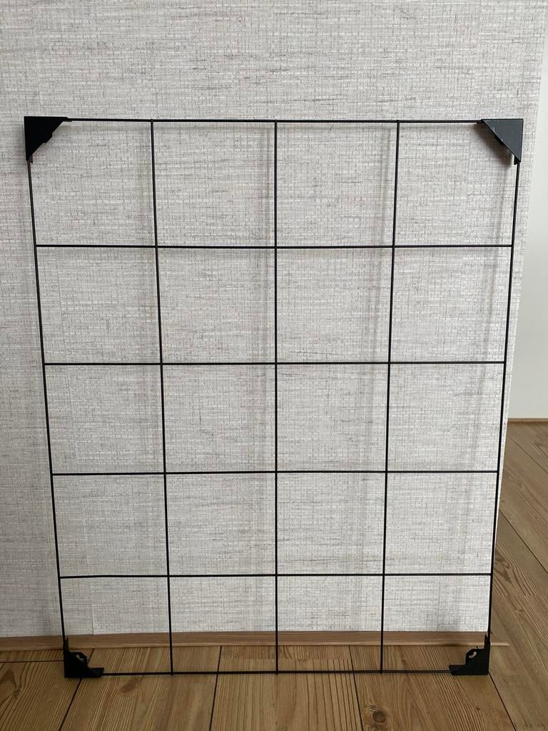 Zwart kaartenrek/memobord. 60x75 cm., Ophalen, Zo goed als nieuw, Overige typen