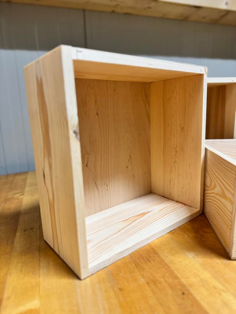 500 stuks Luxe houten kisten zonder deksel, Ophalen, 100 cm of meer, 60 cm of meer, Zo goed als nieuw