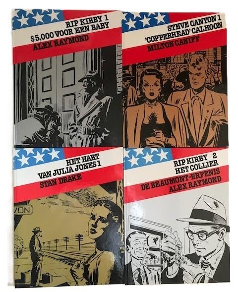 Amerikaanse Avonturenreeks 1-4 HC 1981 Oberon COMPLEET!, Complete serie of reeks, Ophalen of Verzenden, Nieuw