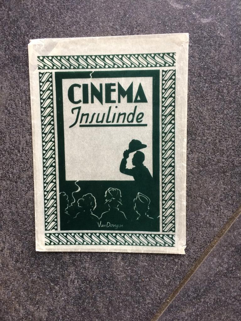 Cinema Insulinde (verzamelhoesje), Verzamelen, Ophalen of Verzenden, 1940 tot 1960, Sterren en Beroemdheden