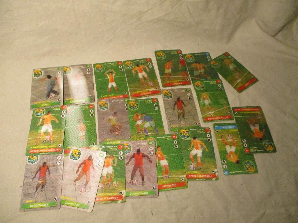 20 x super kicks hologram voetbal plaatjes, Verzamelen, Ophalen of Verzenden, Zo goed als nieuw