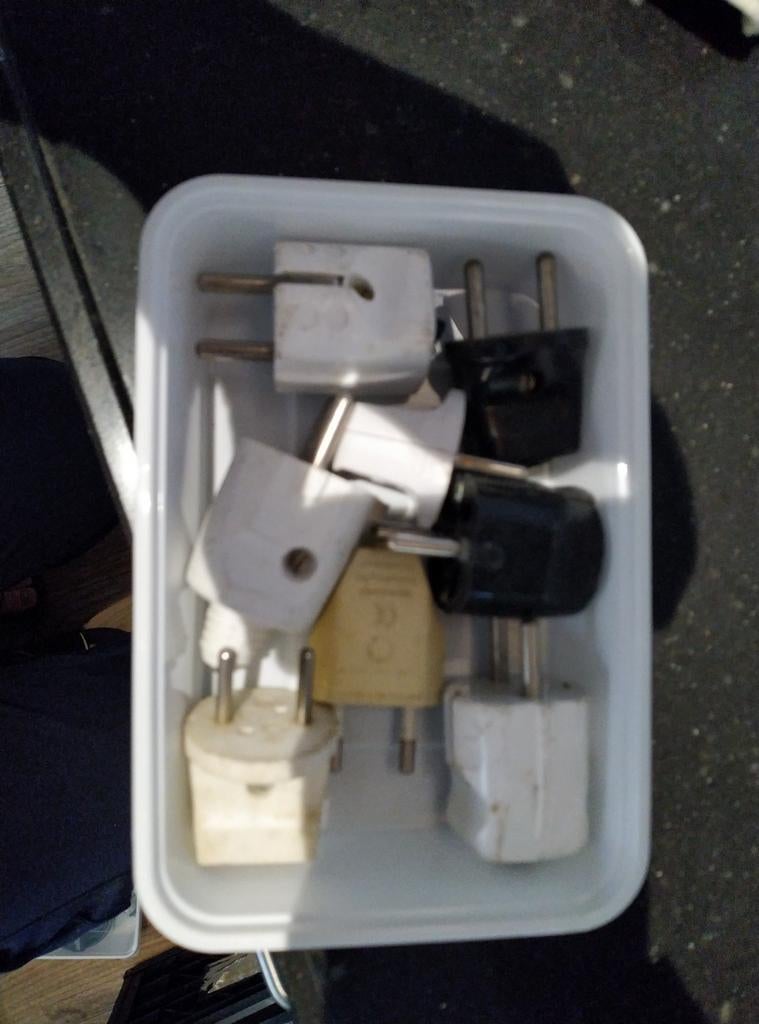 Diverse stekkers - Verschillende types, Ophalen of Verzenden, Gebruikt, Stekker