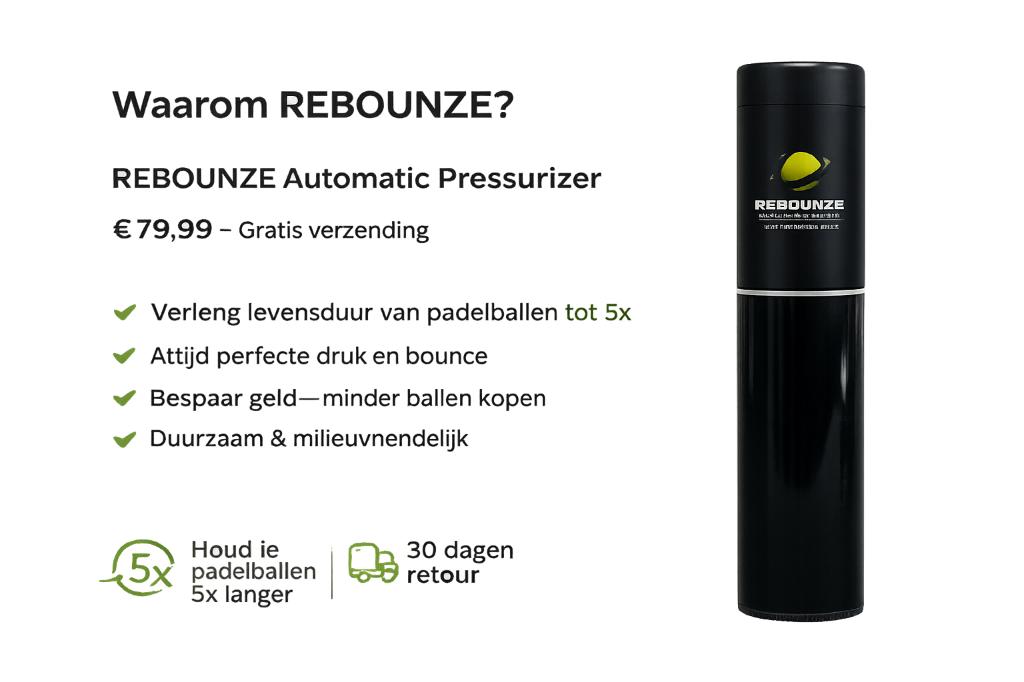 Padel Pressurizer, Sport en Fitness, Padel, Verzenden, Nieuw, Padel-accessoire