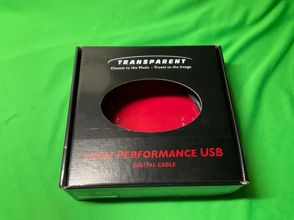 Transparent  digitale usb kabel, Ophalen of Verzenden, Minder dan 2 meter, Overige kabels