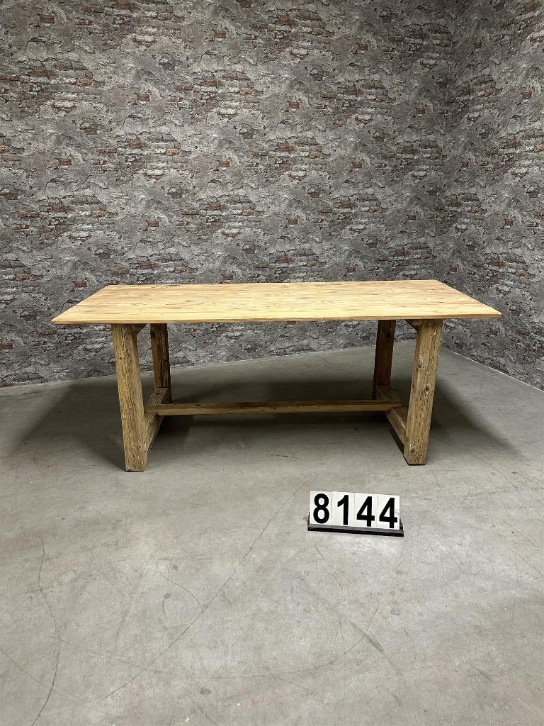 Antiek grenen tafel | eettafel nr8144, Antiek, Info@antiekgroothandel.com, 7602 RG, 200 cm of meer