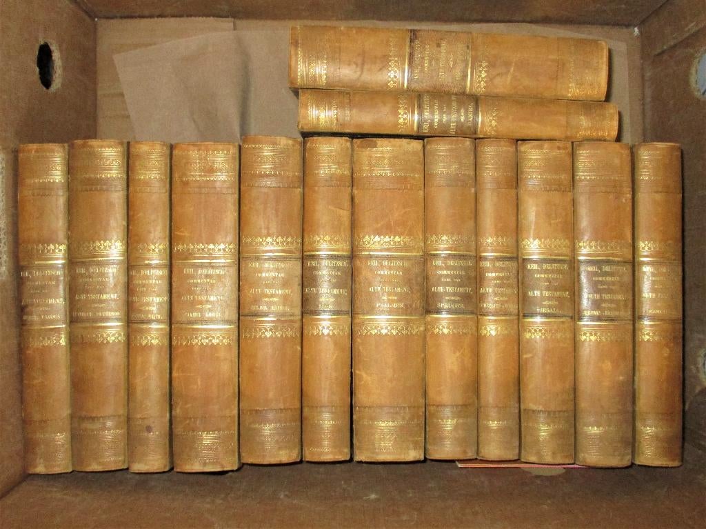 Biblischer commentar 1873 - Keil & Delitzsch, 1873, Antiek en Kunst, Antiek | Boeken en Bijbels, Ophalen