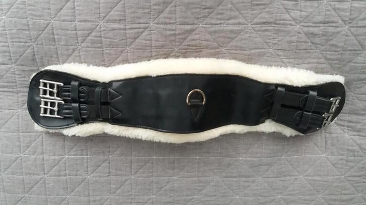 Bontsingel bont singel bontje lamsvacht afneembaar, Ophalen of Verzenden, Gebruikt, Dressuur