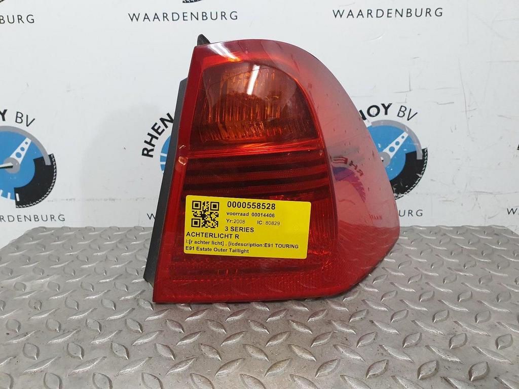 BMW 3 SERIES 320d High Executive ACHTERLICHT R 2008, Gebruikt, -, -, Ophalen of Verzenden