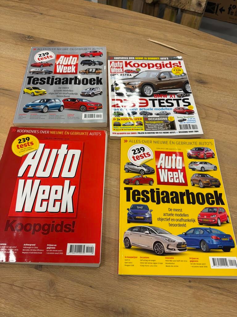 AutoWeek Testjaarboeken & Koopgidsen - Diverse Jaargangen, Ophalen of Verzenden, 1980 tot heden, Nederland, Tijdschrift