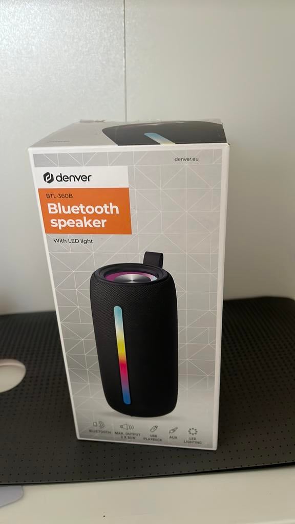 Denver BTL-360B, Overige typen, Zo goed als nieuw, Minder dan 60 watt, Ophalen