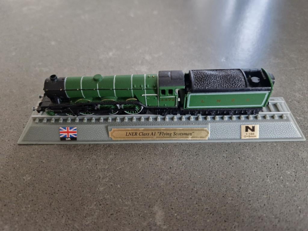 Stoomlocomotief  LNER Class A1 Flying Scotsman Schaal 1:160, Ophalen of Verzenden, Gebruikt, Locomotief, Overige merken