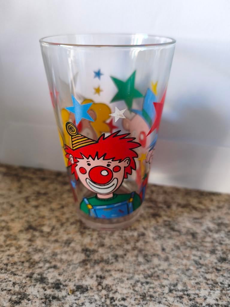 Limonade glas nieuw clounw, Verzamelen, Ophalen of Verzenden, Nieuw