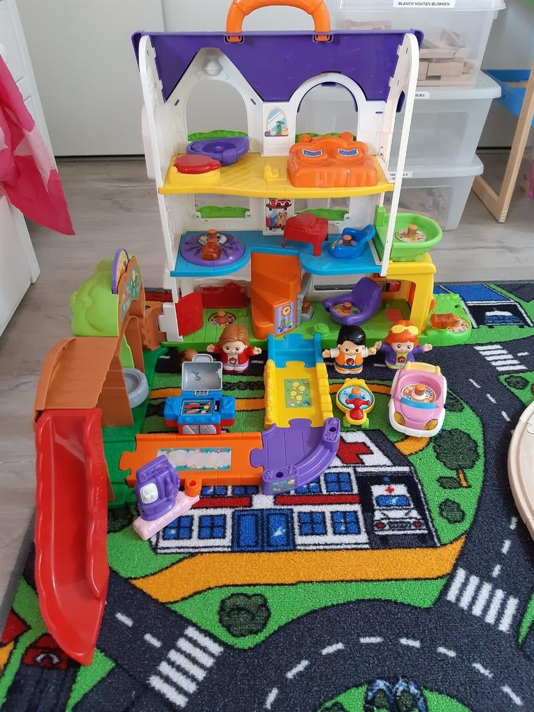 Vtech Vrolijke Vriendjes Speelhuis - Speelgoed van het jaar, Ophalen, Gebruikt, Overige typen, Met geluid