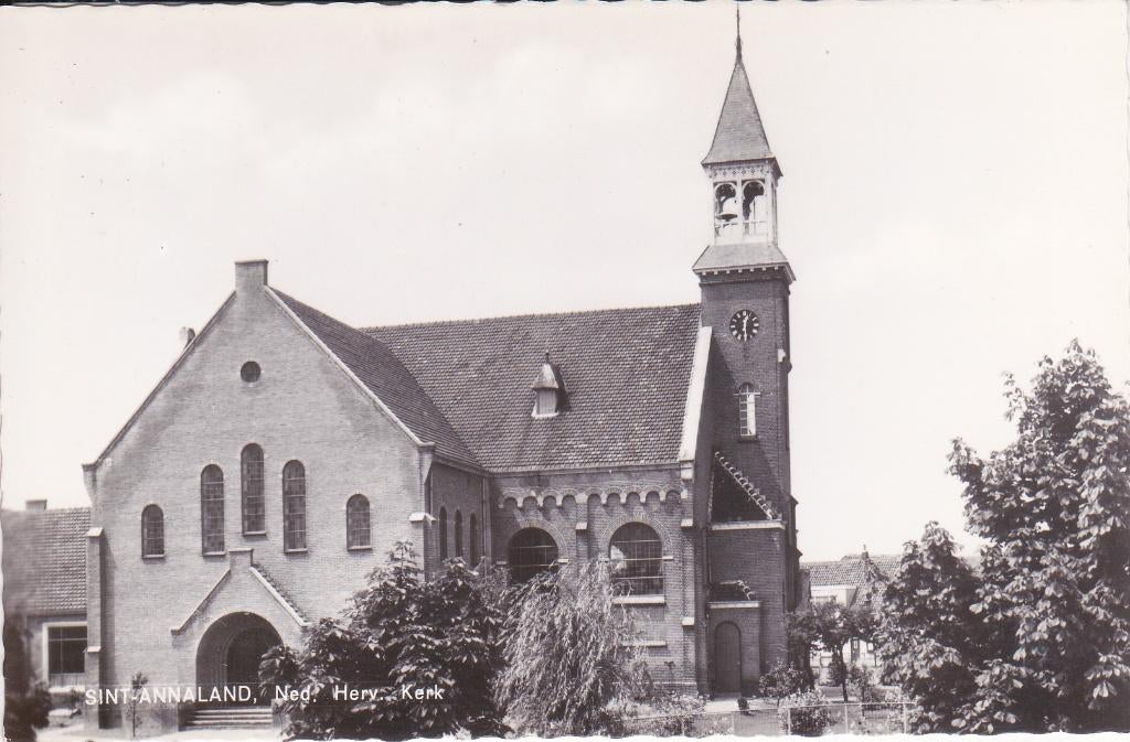 04128 Sint Annaland - Ned. Herv. kerk - 1971, Verzenden, 1960 tot 1980, Ongelopen, Zeeland