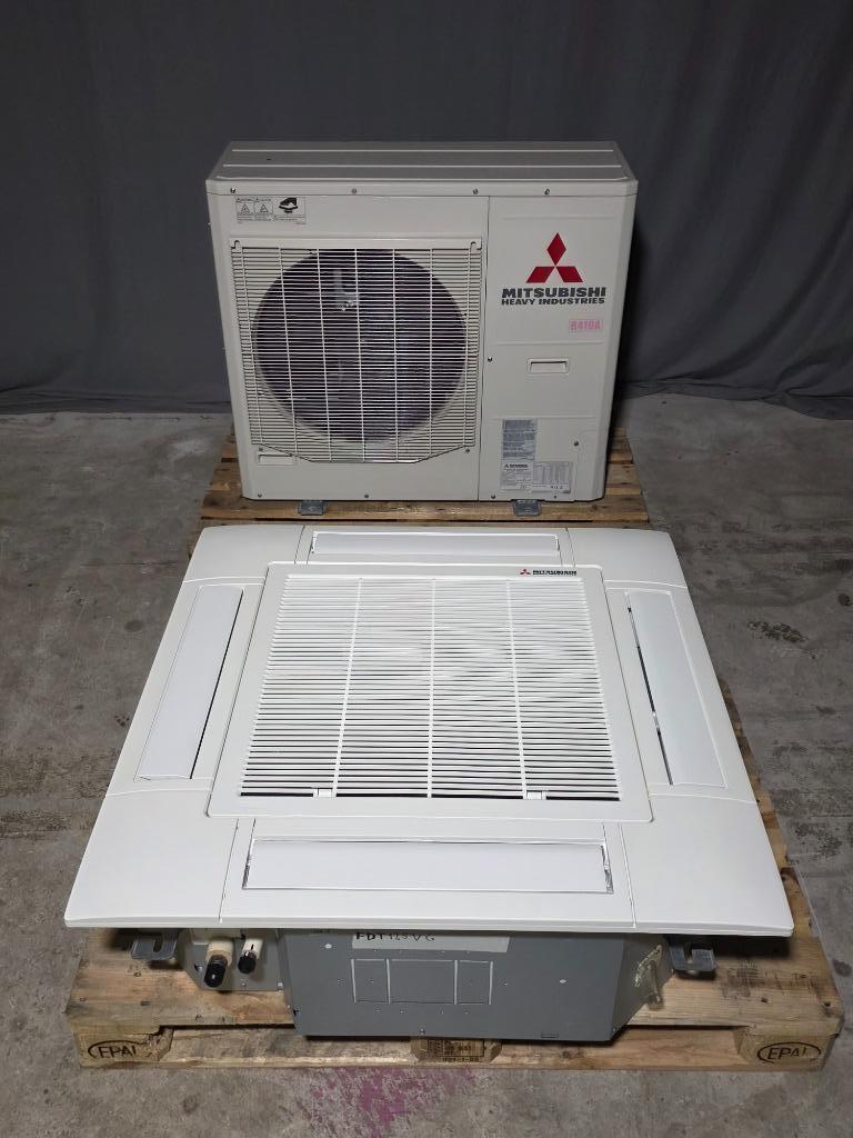 Mitsubishi airco FDT140 warmtepomp plafond cassette 16,0 kW, Koelen en Ontvochtigen, Timer, 3 snelheden of meer, Ophalen of Verzenden
