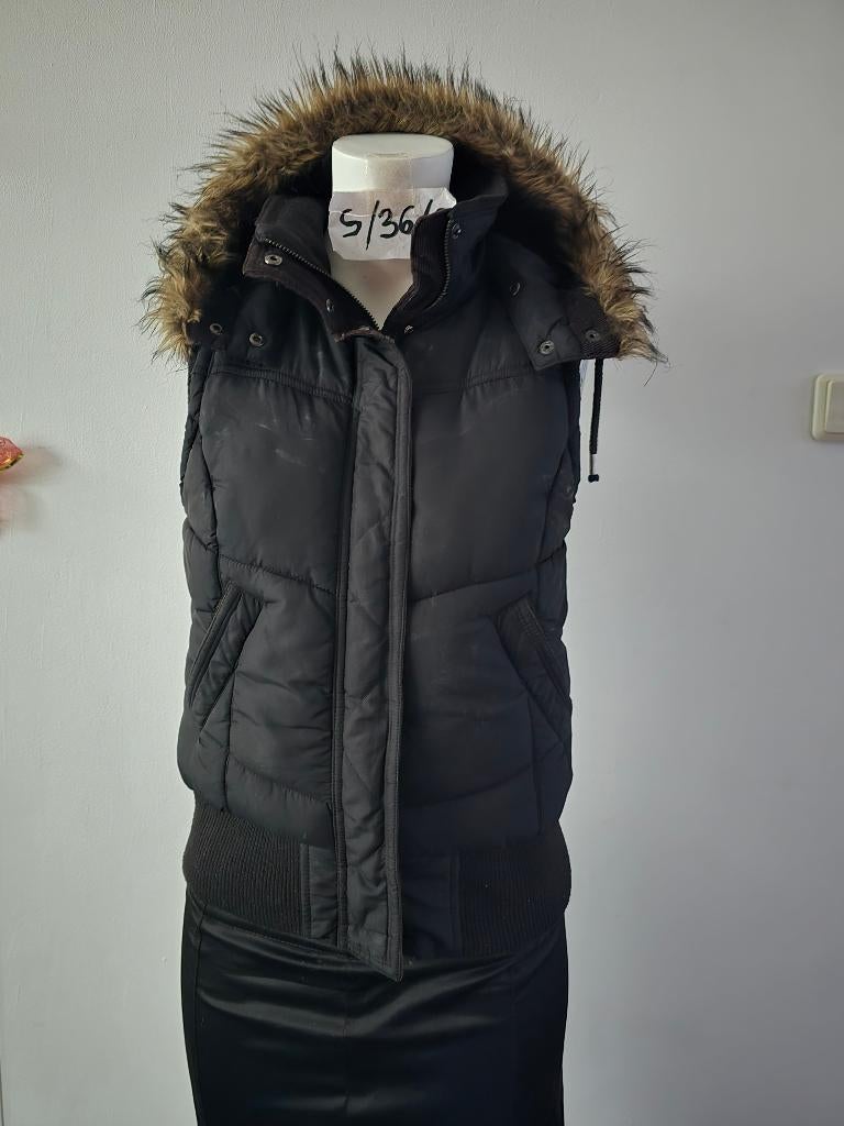 L.O.G.G bodywarmer (H&M ) maat S/36, Kleding | Dames, Bodywarmers, H&M, Zwart, Ophalen of Verzenden, Zo goed als nieuw