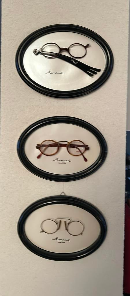 Antieke Menrad brillen / lorgnet, Ophalen of Verzenden, Zo goed als nieuw, Bril, Overige merken