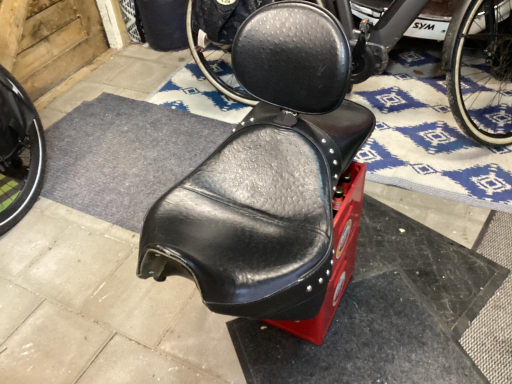 Corbin comfort seat voor dragstar xvs 1100 met 2 rugkussens, Ophalen of Verzenden, Gebruikt