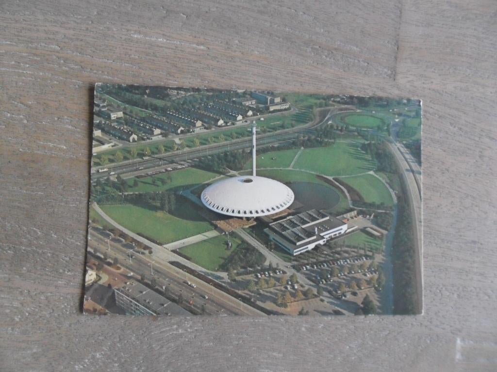 Eindhoven, Evoluon, luchtfoto 1976, Verzenden, 1960 tot 1980, Gelopen, Noord-Brabant