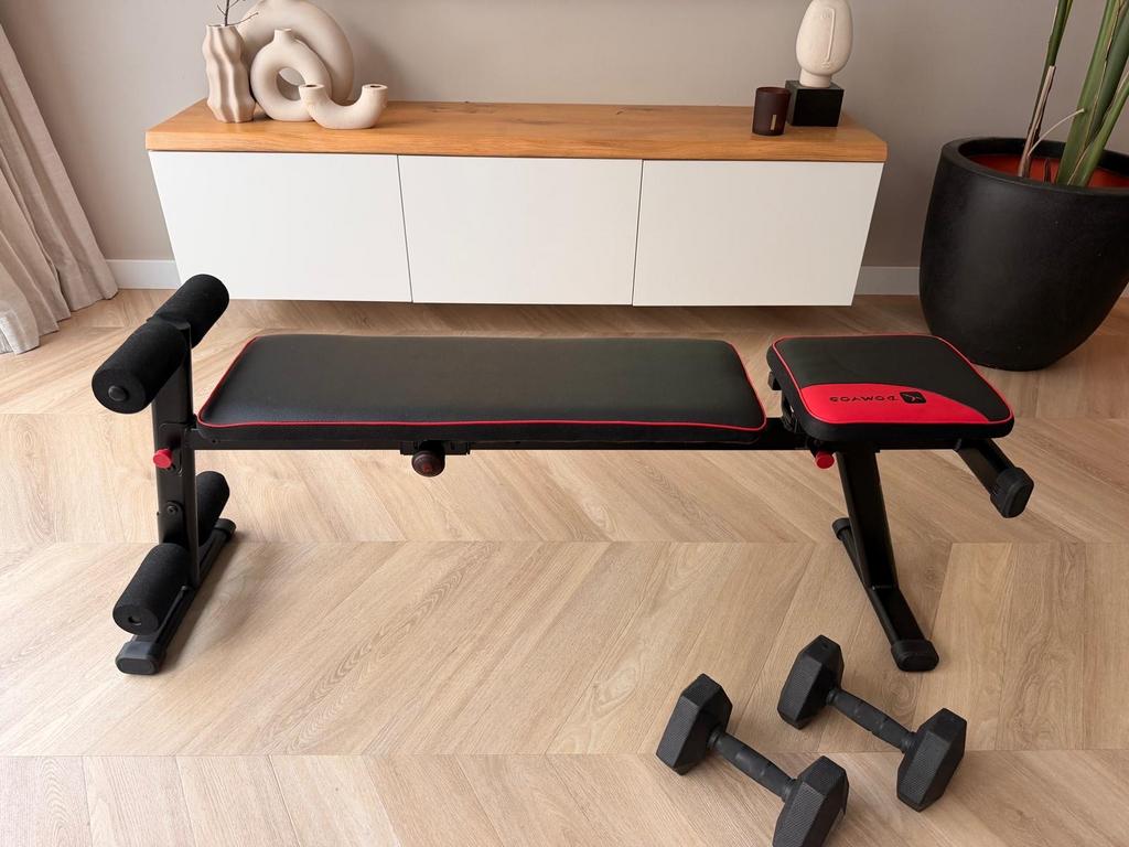 Sportbank / Drukbank - Perfect voor thuisgym!, Sport en Fitness, Fitnessmaterialen, Ophalen of Verzenden, Zo goed als nieuw, Borst