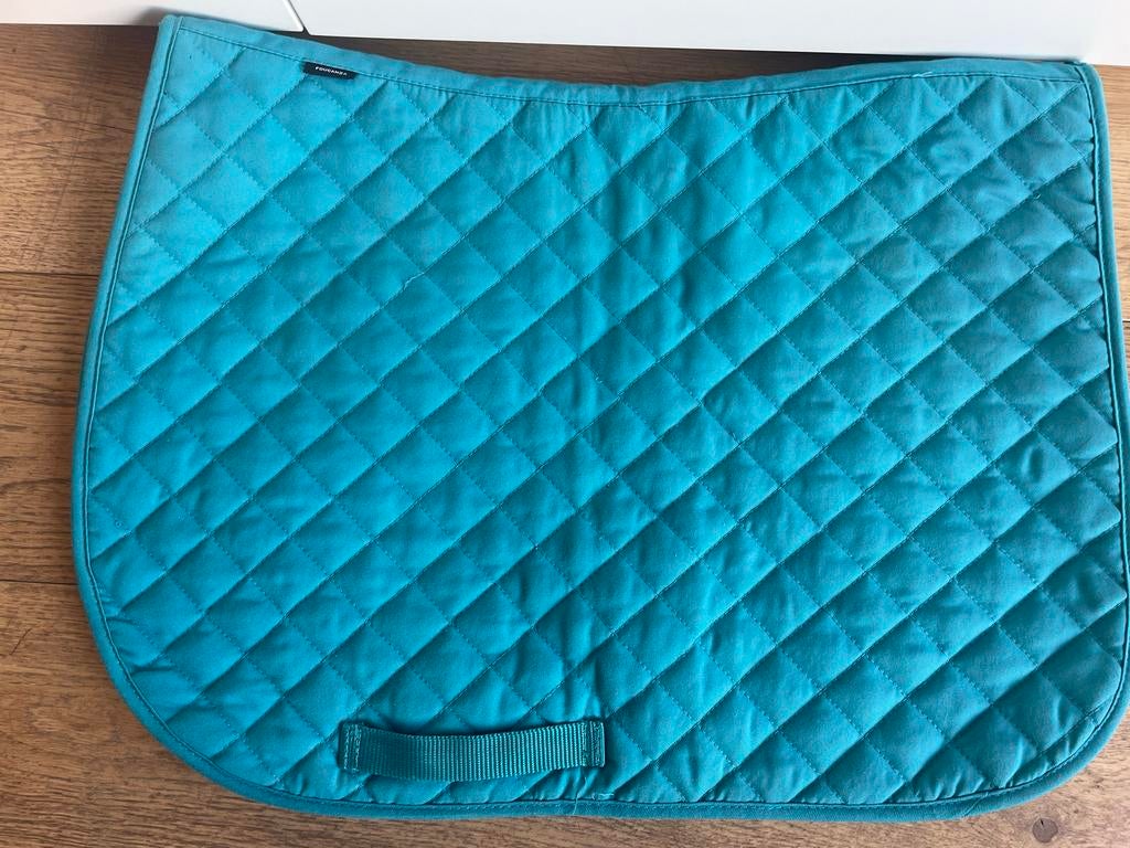 Blauw dekje Fouganza., Dieren en Toebehoren, Paarden en Pony's | Dekens en Dekjes, Ophalen of Verzenden, Gebruikt